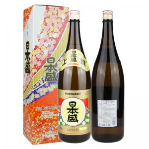 日本进口 日本盛牌上选清酒1.8L礼品盒装@