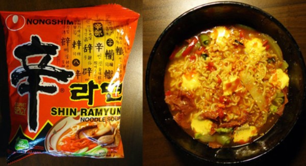 5: 农心辛拉面(美国)nongshim shin ramyun noodle soup (usa)